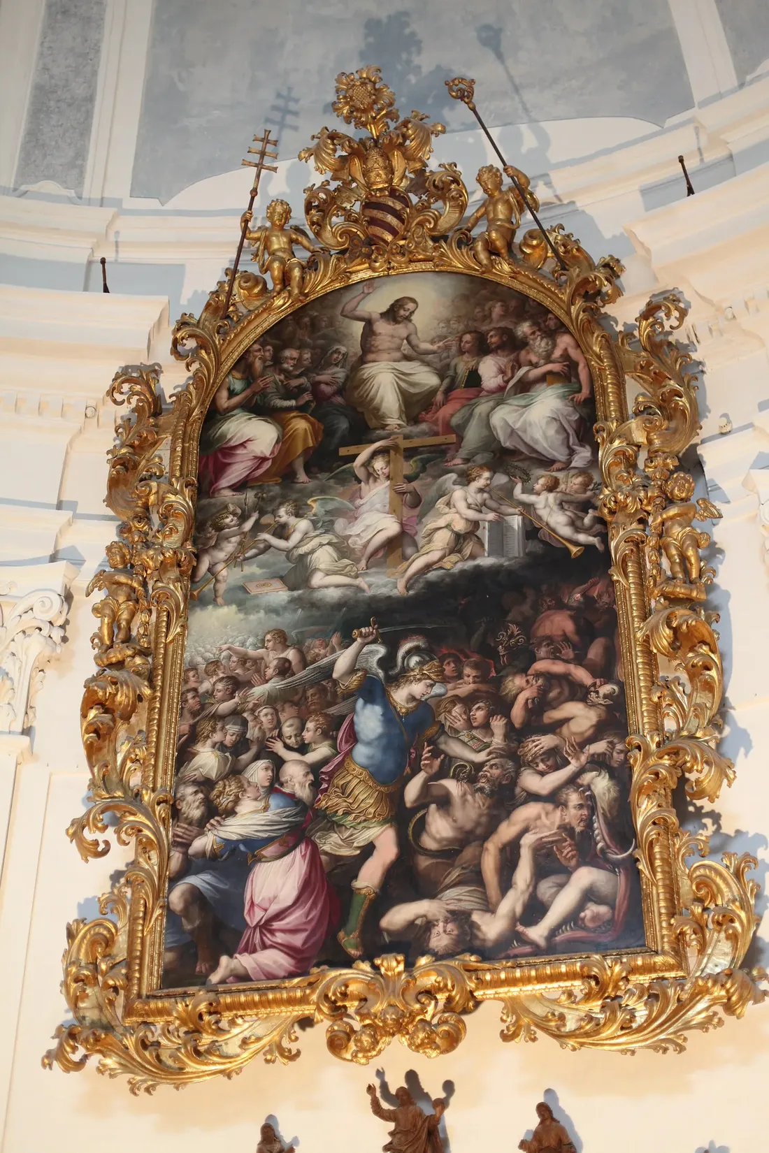 Il Giudizio Universale di Giorgio Vasari, in Santa Croce